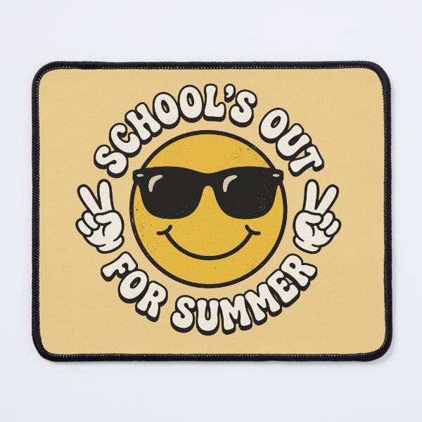 Item preview, Schools Out For Summer Retro Smiley Face Peace Sign Vintage Mascot designed and sold by AdyKurniawan.