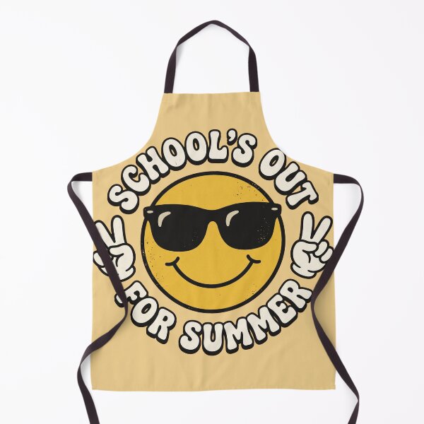 Item preview, Schools Out For Summer Retro Smiley Face Peace Sign Vintage Mascot designed and sold by AdyKurniawan.