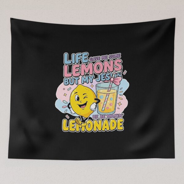 Item preview, Life Gave Me Some Lemons But Jesus He Be Makin' Lemonade designed and sold by thomas-frame.