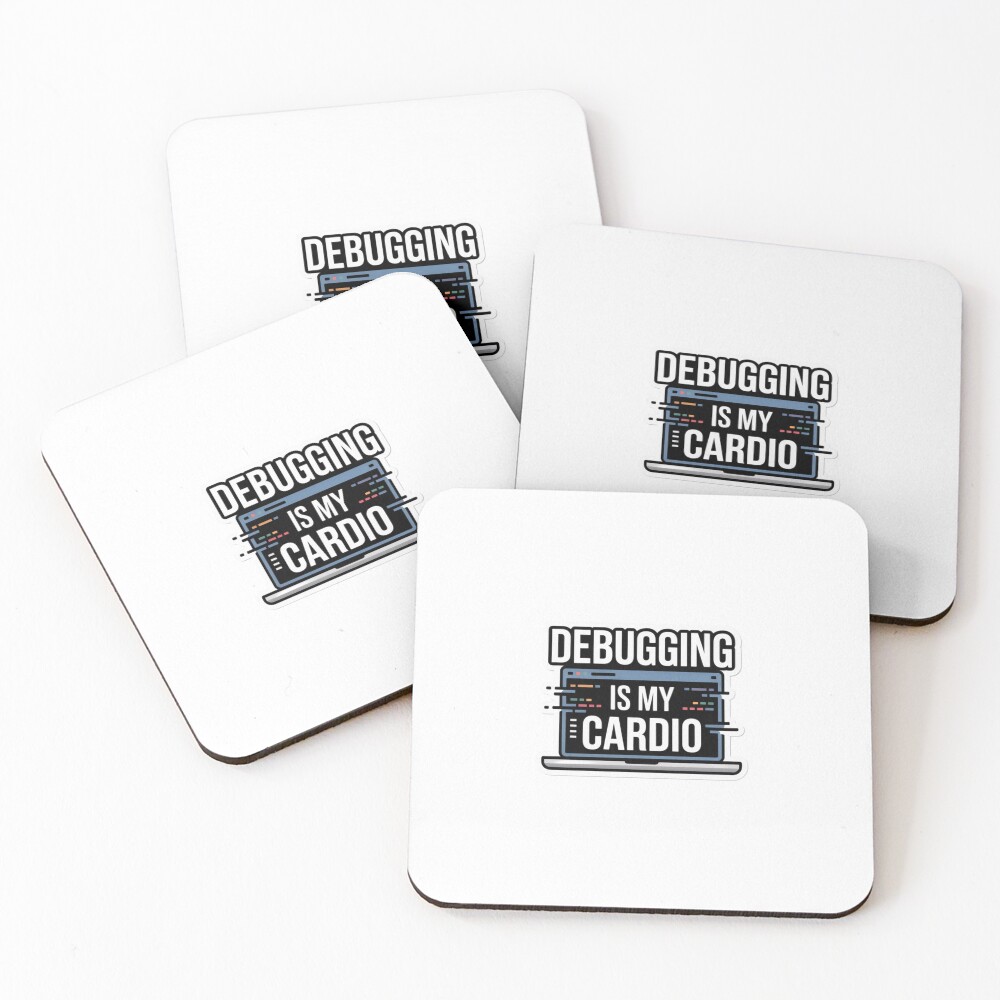 Item preview, Coasters (Set of 4) designed and sold by CtrlZHumor.