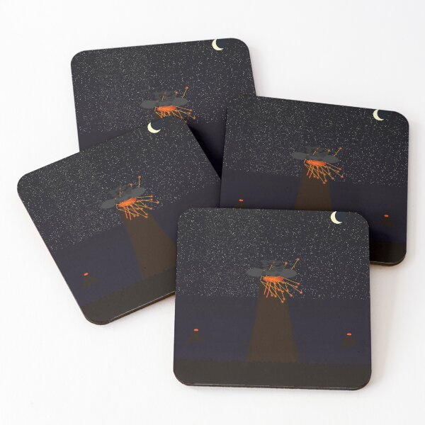 Item preview, African Volcano Night Lava Stars Dark Dramatic Art  designed and sold by AfricanArtHub.
