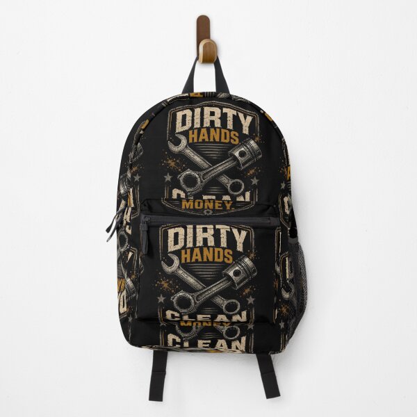 Item preview, Dirty Hands Clean Money Diesel Mechanic Shirt designed and sold by Serigraphy.