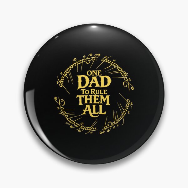 Item preview, One Dad to Rule Them All Funny Fantasy Nerd Dad Graphic designed and sold by thomas-frame.