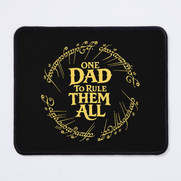 Item preview, One Dad to Rule Them All Funny Fantasy Nerd Dad Graphic designed and sold by thomas-frame.