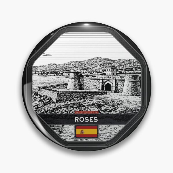 Item preview, Roses Spain Linocut Style  designed and sold by Thistle-TShop.