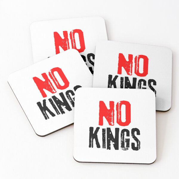 Item preview, Protesta anti-Trump "No Kings in America" en Black designed and sold by Artycom.
