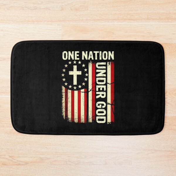 Item preview, One Nation Under God Flag 4th of July Patriotic Christian designed and sold by thomas-frame.