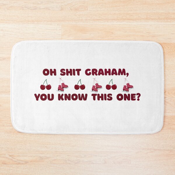Item preview, Off Campus Quote Oh Shit Graham You Know This One Hockey Romance Reader Meme designed and sold by Dela3.