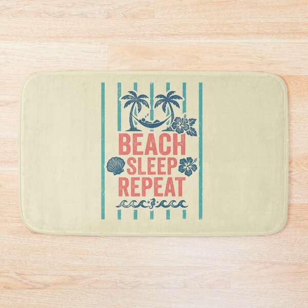 Item preview, Beach Sleep Repeat Vintage Hammock Tropical Summer Vacation designed and sold by AdyKurniawan.