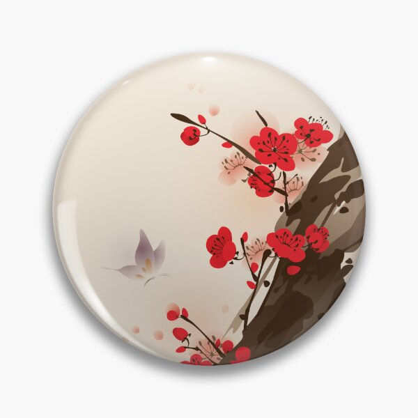 Item preview, Oriental Plum Blossoms in Bloom - 009 designed and sold by OriArtiste.