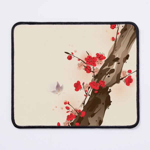 Item preview, Oriental Plum Blossoms in Bloom - 009 designed and sold by OriArtiste.