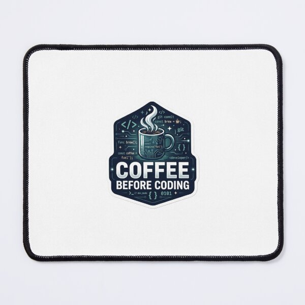 Item preview, Coffee before coding  designed and sold by CtrlZHumor.