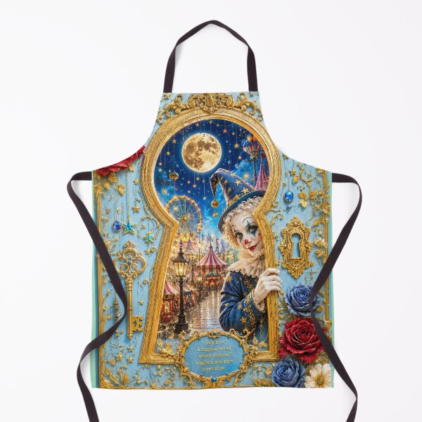 Item preview, Moonlit Carnival Portal – Fantasy Harlequin Wonderland designed and sold by sunbowjp stadio.