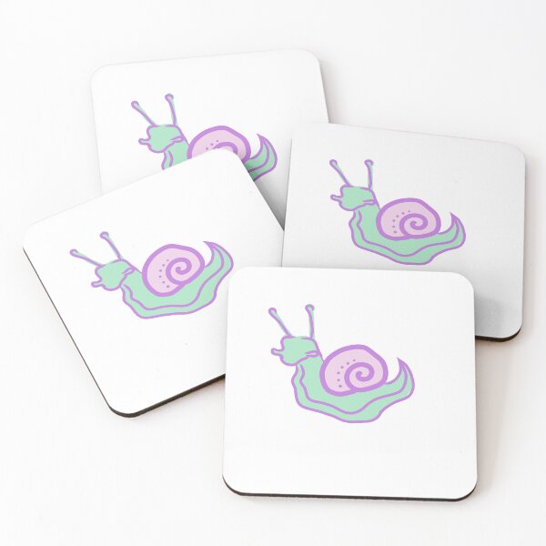 Item preview, Pastel Snail Portrait designed and sold by SunFoxDraws.