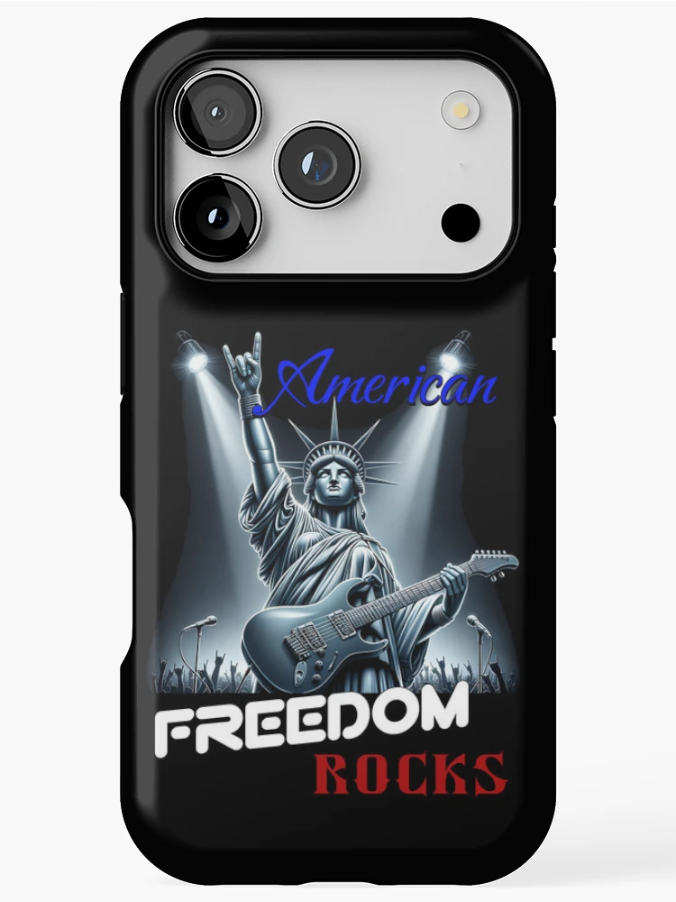 Thumbnail 1 of 4, iPhone Case, FREEDOM ROCKS designed and sold by BabaSoti.