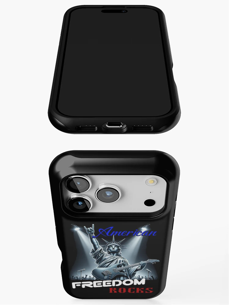 Thumbnail 3 of 4, iPhone Case, FREEDOM ROCKS designed and sold by BabaSoti.