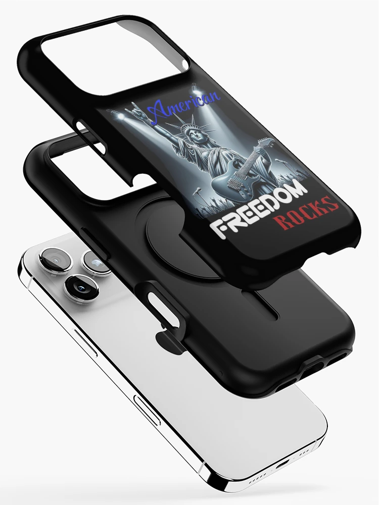 Thumbnail 2 of 4, iPhone Case, FREEDOM ROCKS designed and sold by BabaSoti.
