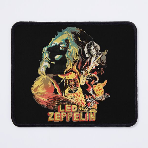 Item preview, Led Zeppelin Vintage Psych Rock Collage #3772 designed and sold by aztra-art.