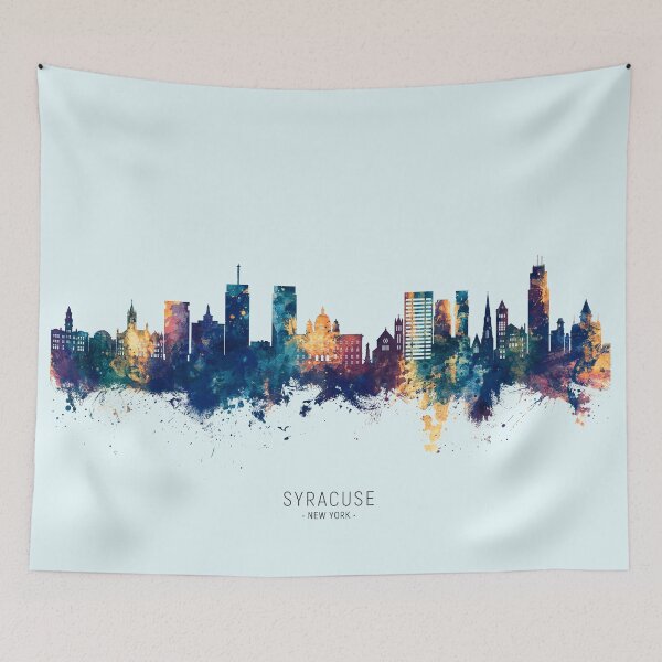 Item preview, Syracuse New York Skyline designed and sold by ArtPrints.