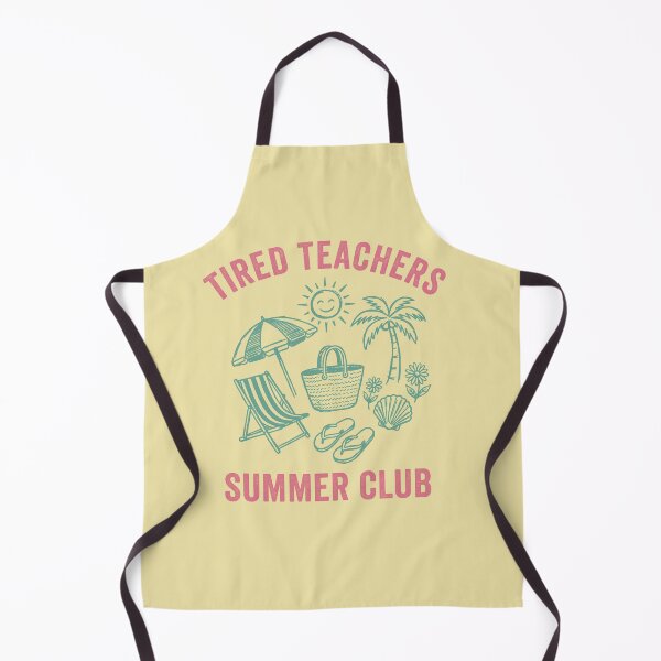 Item preview, Tired Teachers Summer Club Retro Beach Vacation 90s Aesthetic designed and sold by AdyKurniawan.