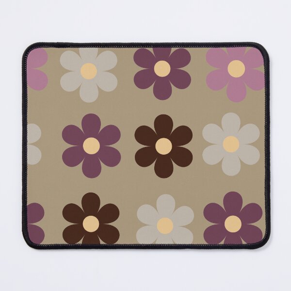 Item preview, Retro autumn blooms // earthy 70s floral pattern designed and sold by Creativ_Design.