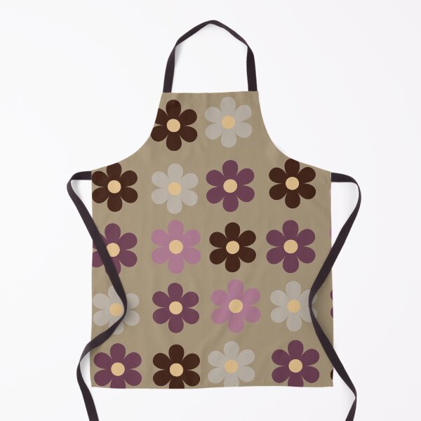 Item preview, Retro autumn blooms // earthy 70s floral pattern designed and sold by Creativ_Design.