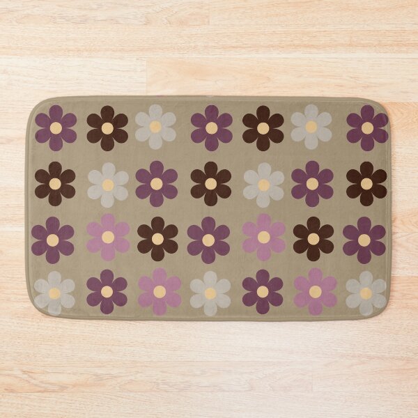 Item preview, Retro autumn blooms // earthy 70s floral pattern designed and sold by Creativ_Design.
