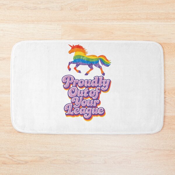 Item preview, Proudly Out of Your League Unicorn designed and sold by KungPowUnicorn.