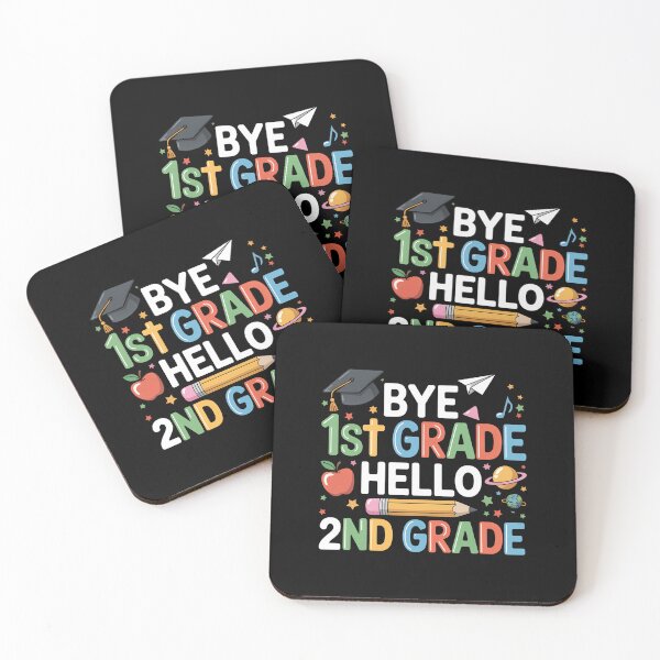 Item preview, Graduation Bye 1st Grade Hello 2nd Grade Back to School designed and sold by sailorjessiArt.