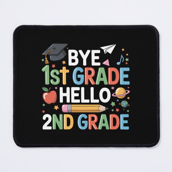 Item preview, Graduation Bye 1st Grade Hello 2nd Grade Back to School designed and sold by sailorjessiArt.