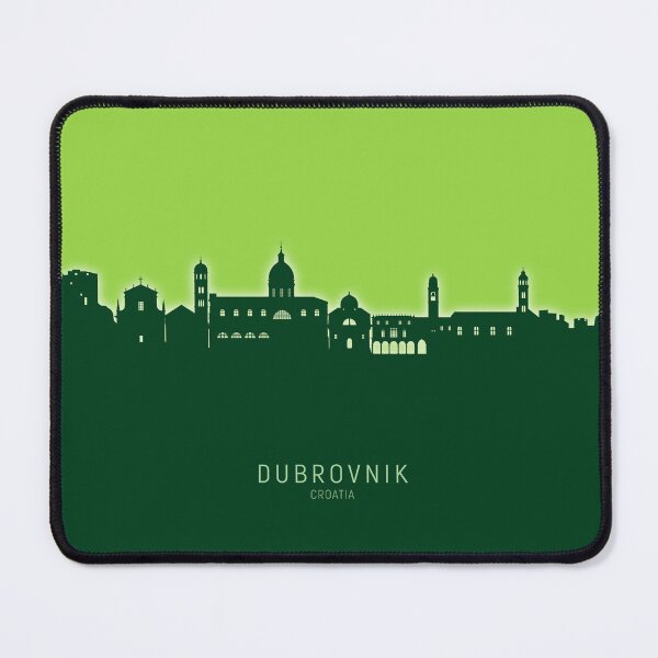 Item preview, Dubrovnik Croatia Skyline designed and sold by ArtPrints.