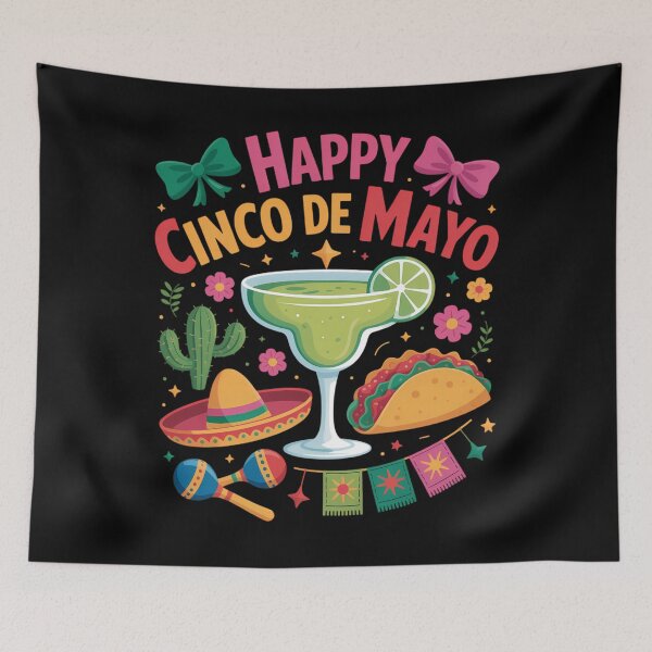 Item preview, Happy Cinco de Mayo Fiesta Mexican Party designed and sold by sailorjessiArt.
