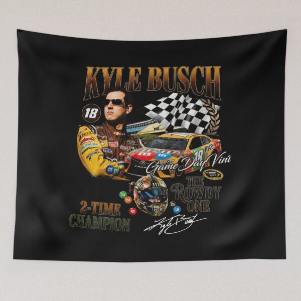 Item preview, Kyle Busch Game Day Vintage Racing T-Shirt designed and sold by xelarpoo.