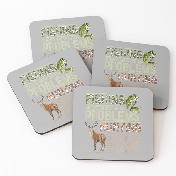 Item preview, Fishing Solve Most My Problems Deer Hunting Dad Husband designed and sold by ArleneRowe.