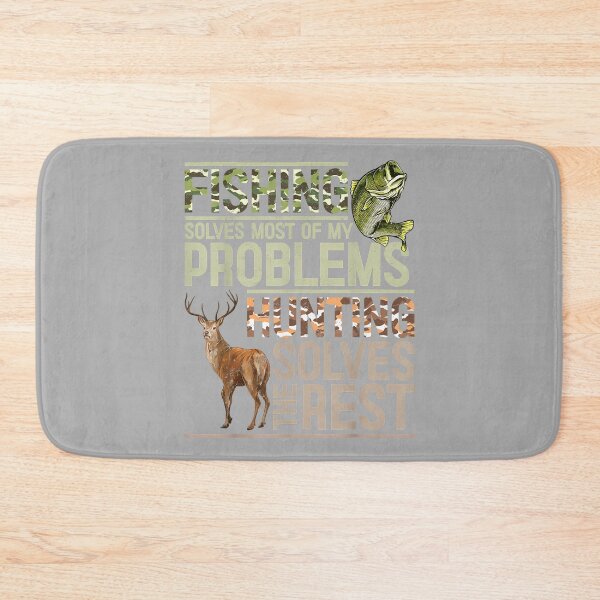 Item preview, Fishing Solve Most My Problems Deer Hunting Dad Husband designed and sold by ArleneRowe.