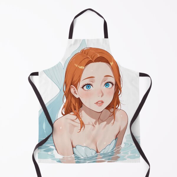 Item preview, Anime Mermaid Waifu Shy Ningyo Art designed and sold by Shirt-Otakus.