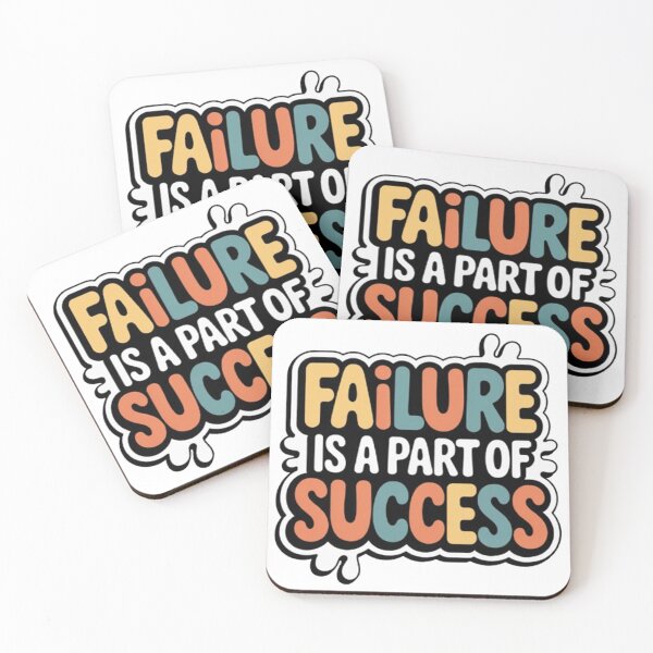 Item preview, Failure Is a Part of Success Typography Design designed and sold by Craft99.