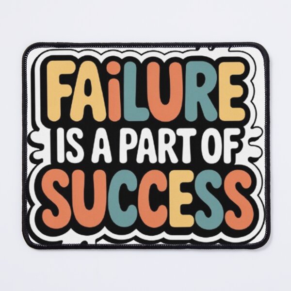 Item preview, Failure Is a Part of Success Typography Design designed and sold by Craft99.