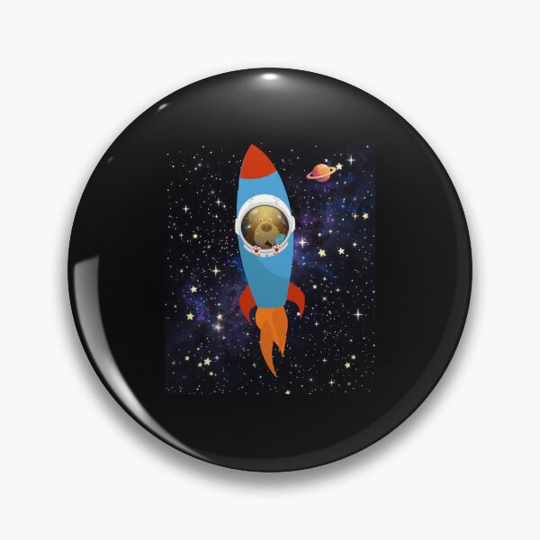 Item preview, Dog In Space T-shirt Gifts Space Lover designed and sold by ZemVibe.