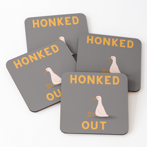 Item preview, Honked out tired goose designed and sold by InkRiot Studios.