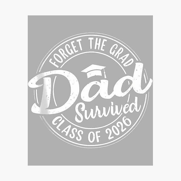 Item preview, Forget The Grad Dad Survived Class of 2026 Graduation Tank Top designed and sold by ArleneRowe.
