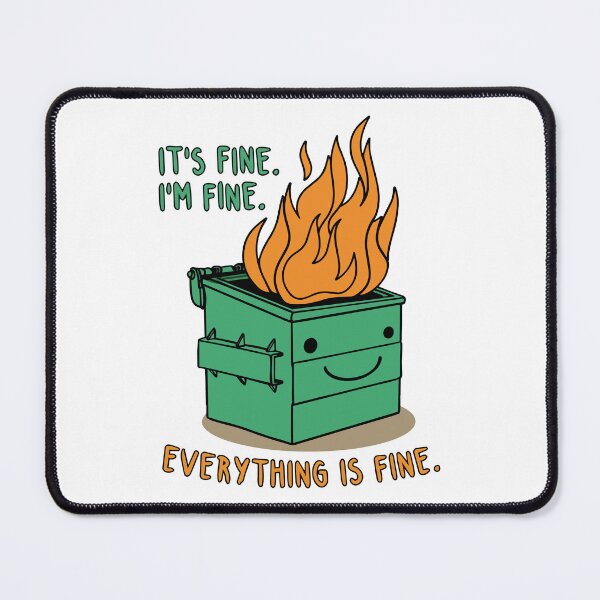 Item preview, Everything Is Fine designed and sold by abstractsmile.