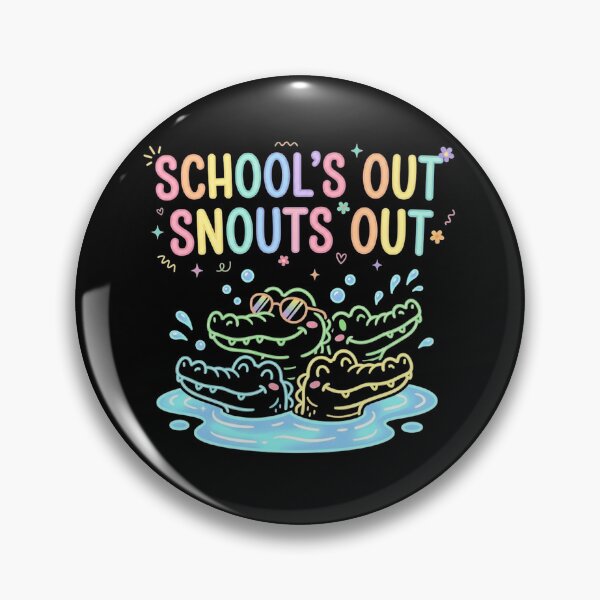 Item preview, School Out Snouts Out Gril Summer Trip Gator Memes Slag Funny designed and sold by Yellowriversss.