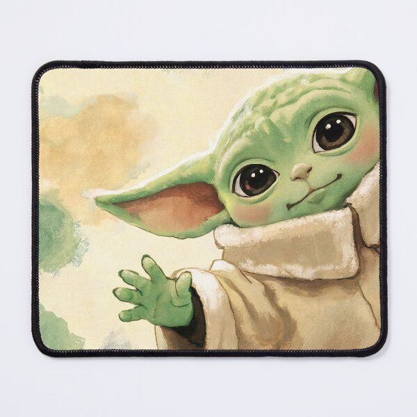 Artikelvorschau, Mandalorian Baby Yoda Grougu entworfen und verkauft von Fun&Design.