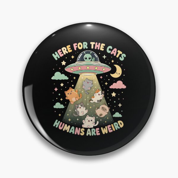 Item preview, Here for The Cats Humans are Weird Alien Funny Cat Lover designed and sold by Littermin.