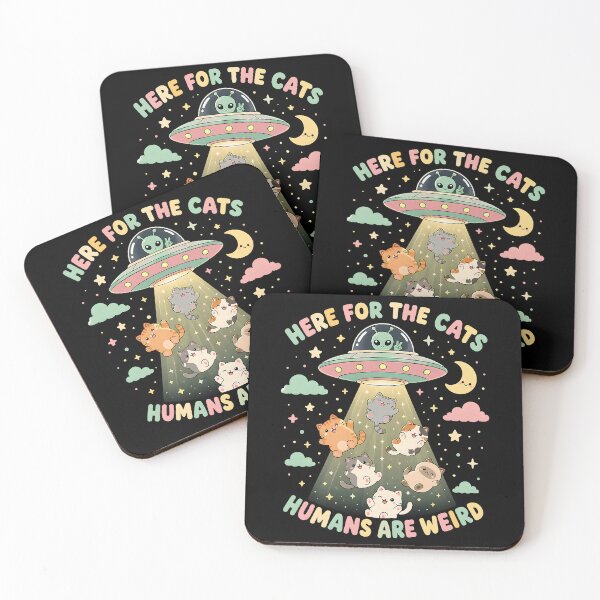 Item preview, Here for The Cats Humans are Weird Alien Funny Cat Lover designed and sold by Littermin.