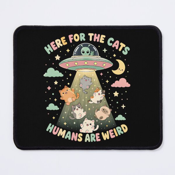 Item preview, Here for The Cats Humans are Weird Alien Funny Cat Lover designed and sold by Littermin.