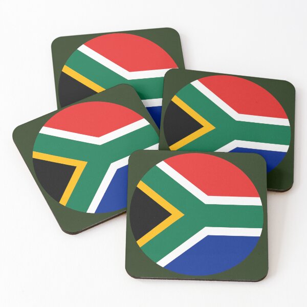 Item preview, South African Flag - Round  designed and sold by NatArtSA.