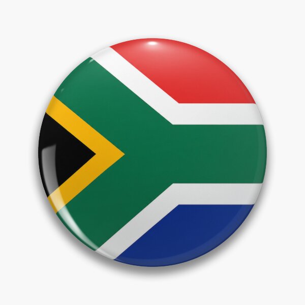 Item preview, South African Flag - Round  designed and sold by NatArtSA.