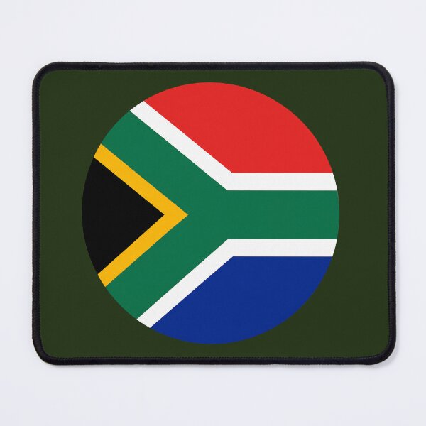 Item preview, South African Flag - Round designed and sold by NatArtSA.